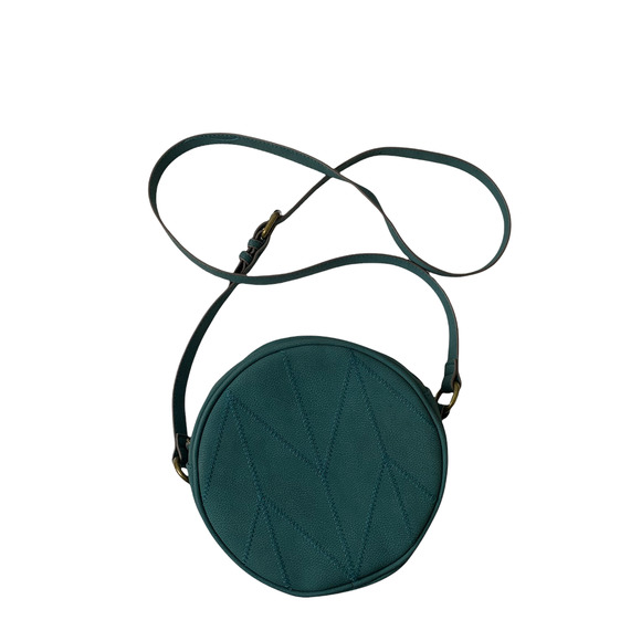 unbranded Handbags - Boho Round Teal Purse Crossbody Casual Travel Lightweight Small